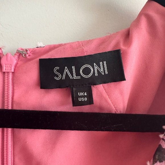 Saloni Silk Long Dress - Picture 5 of 8